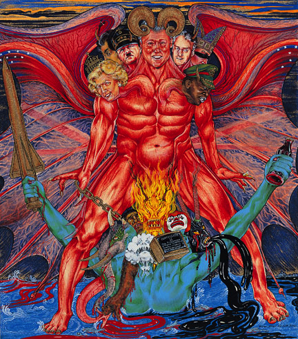 The Beast of Revelation
(After William Blake)