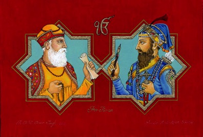 Guru Nanak and Guru Gobind Singh